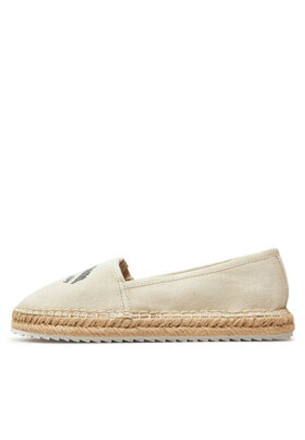Tommy Jeans Espadryle Tjw Varsity Espadrille EN0EN02470 Beżowy. Kolor: beżowy. Materiał: materiał