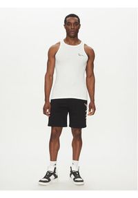 Karl Kani Tank top Essential 60310020 Biały Slim Fit. Kolor: biały. Materiał: bawełna