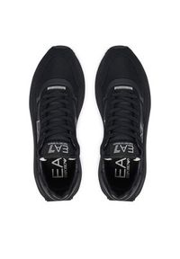 EA7 Emporio Armani Sneakersy 7X000341 AF18616 MZ186 Czarny. Kolor: czarny. Materiał: skóra #4