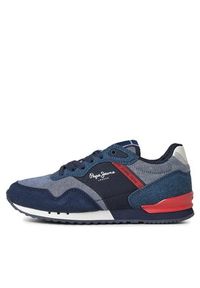 Pepe Jeans Sneakersy PBS30578 Granatowy. Kolor: niebieski #3