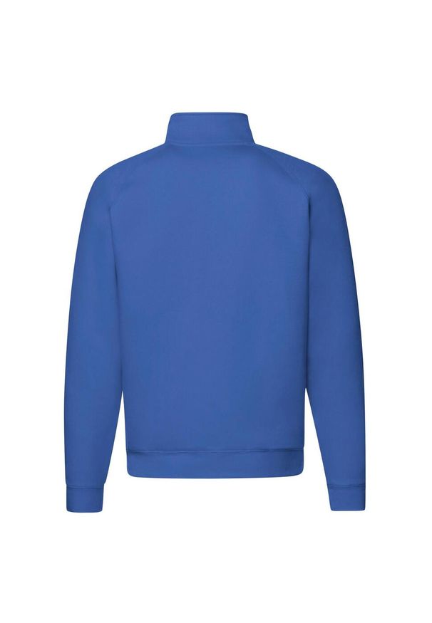 FRUIT OF THE LOOM - Bluza Unisex Premium Quarter Zip Raglan Dla Dorosłych. Kolor: niebieski. Długość rękawa: raglanowy rękaw