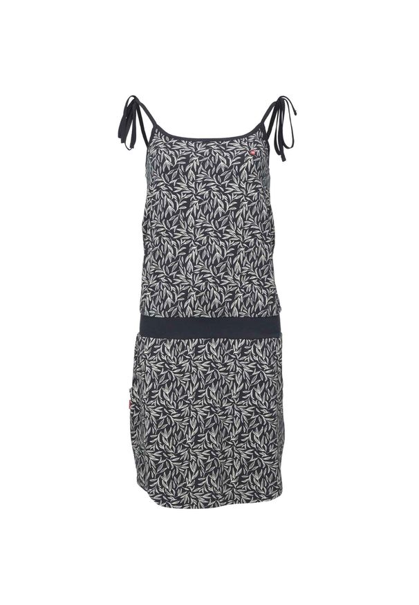 ZSPORT - Letnia sukienka Baela dla kobiet - Elegancka i Wygodna. Kolor: czarny. Materiał: bawełna. Wzór: nadruk. Sezon: lato. Typ sukienki: sportowe. Styl: elegancki