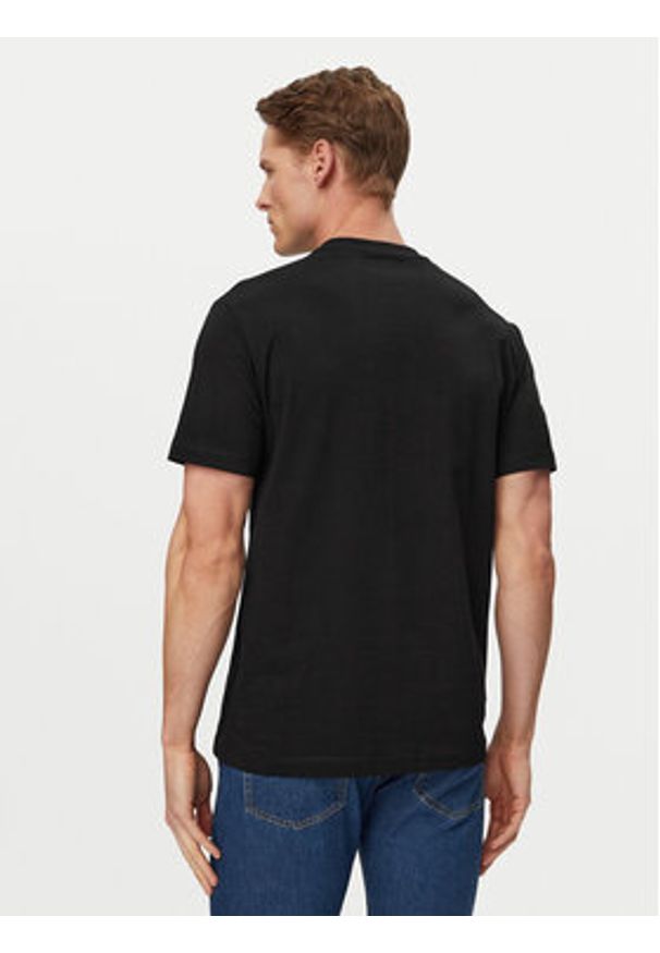 Guess T-Shirt M6GI15 K3008 Czarny Regular Fit. Kolor: czarny. Materiał: bawełna