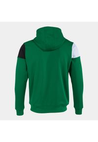 Kurtka z dresu Joma Crew V. Kolor: wielokolorowy, czarny, zielony. Materiał: dresówka. Sport: piłka nożna, fitness #2