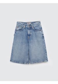 Big-Star - Szorty chłopięce jeansowe niebieskie Andys 190. Stan: podwyższony. Kolor: niebieski. Materiał: jeans. Styl: vintage, młodzieżowy #6
