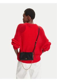 Pinko - PINKO Torebka Double Mini Al 25-26 PLTT 105359 A0QO Czarny. Kolor: czarny. Materiał: skórzane #1