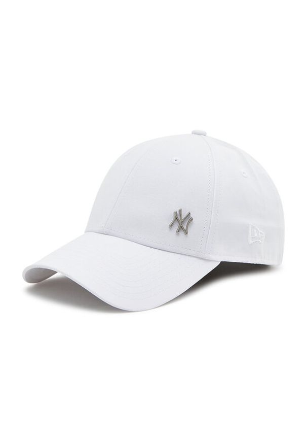 New Era Czapka z daszkiem Mlb Flawess Logo B 11209938 Biały. Kolor: biały. Materiał: materiał