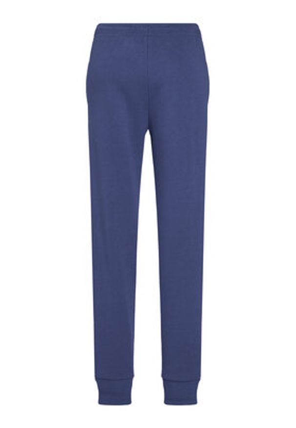 K-Way Spodnie dresowe Bishop K31313W Granatowy Slim Fit. Kolor: niebieski. Materiał: bawełna
