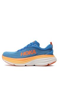 HOKA - Hoka Buty do biegania Bondi 8 1123202 Niebieski. Kolor: niebieski. Materiał: materiał
