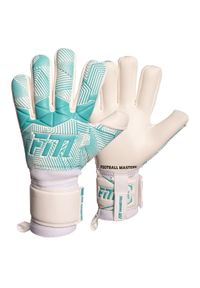 FOOTBALL MASTERS - Rękawice bramkarskie dla dzieci i młodzieży Varis X. Kolor: niebieski, biały, wielokolorowy #1