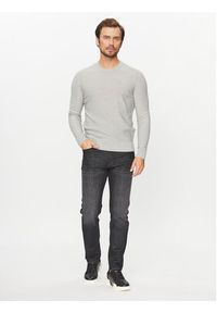 BOSS - Boss Sweter Avac_C 50501762 Szary Regular Fit. Kolor: szary. Materiał: syntetyk