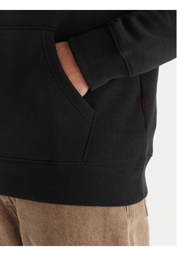 Quiksilver Bluza Screen Fleece Classic EQYFT05137 Czarny Regular Fit. Kolor: czarny. Materiał: syntetyk