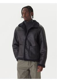 Jack & Jones Kurtka z imitacji skóry Cambridge 12282946 Czarny Regular Fit. Kolor: czarny. Materiał: skóra #1