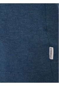 Lindbergh Polo 30-800144 Niebieski Regular Fit. Typ kołnierza: polo. Kolor: niebieski. Materiał: wiskoza #3