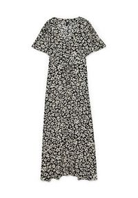 Vero Moda Sukienka letnia Alba 10330301 Czarny Regular Fit. Kolor: czarny. Materiał: wiskoza. Sezon: lato #3