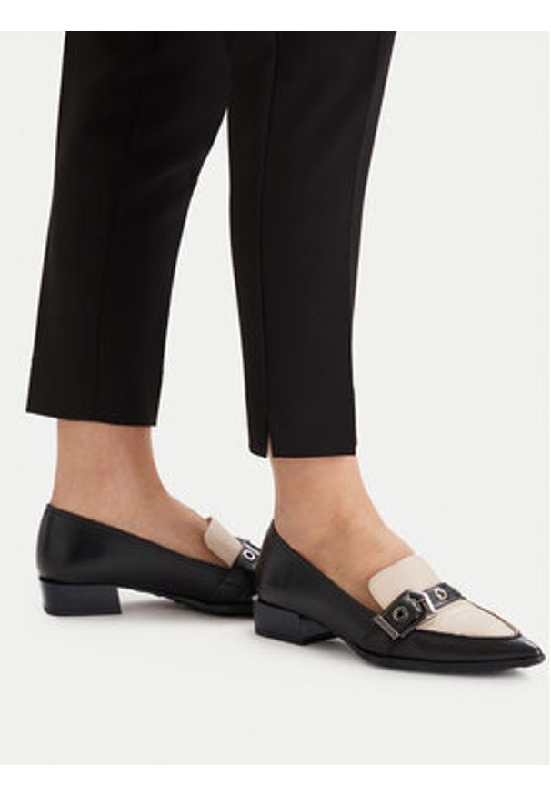 Hispanitas Loafersy BHI254262 Czarny. Kolor: czarny. Materiał: skóra