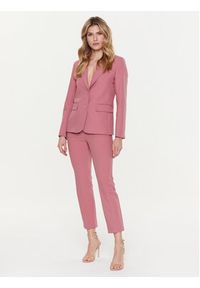 Weekend Max Mara Spodnie materiałowe Rana 2351310137 Różowy Slim Fit. Kolor: różowy. Materiał: materiał, syntetyk #2