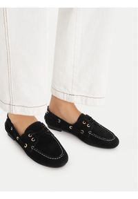 MEXX Mokasyny EO-HY62517-1 Czarny. Kolor: czarny. Materiał: skóra, zamsz #1
