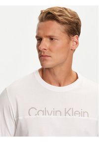 Calvin Klein Performance T-Shirt 00GMF4K142 Biały Regular Fit. Kolor: biały. Materiał: bawełna