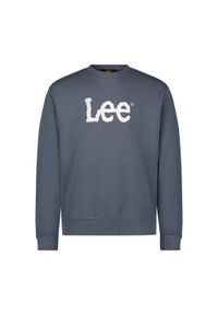 Lee - LEE MĘSKA BLUZA WOBBLY LEE SWS DARK MUTED GRAY 112355746 L81M008531