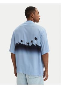 BOSS Koszula Lapisy_M 50559633 Błękitny Relaxed Fit. Kolor: niebieski. Materiał: wiskoza #2