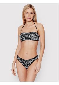 Iceberg Góra od bikini ICE2WTP11 Czarny. Kolor: czarny. Materiał: syntetyk