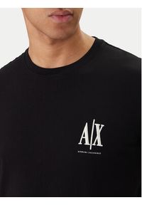 Armani Exchange T-Shirt XM000365 AF12308 UC001 Czarny Regular Fit. Kolor: czarny. Materiał: bawełna #3