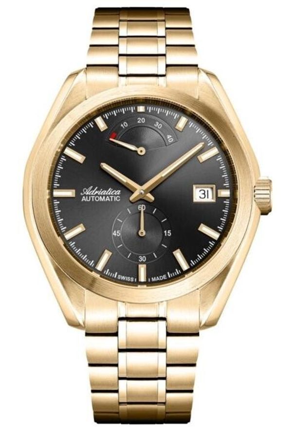 Zegarek męski Adriatica A8350.1116A złoty. Kolor: złoty