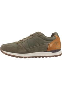 KangaRoos - Buty KANGAROOS K950 Zielony. Kolor: zielony. Materiał: syntetyk, tkanina, skóra. Sport: turystyka piesza