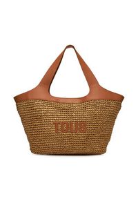 Tous - TOUS Torebka Lirio Rafia 2002205243 Brązowy. Kolor: brązowy #3