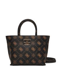 Guess Torebka Emelie Logo Mini HWGP99 28750 Brązowy. Kolor: brązowy. Materiał: skórzane #7