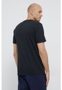 Burton T-shirt bawełniany kolor czarny z nadrukiem. Okazja: na co dzień. Kolor: czarny. Materiał: bawełna. Wzór: nadruk. Styl: casual