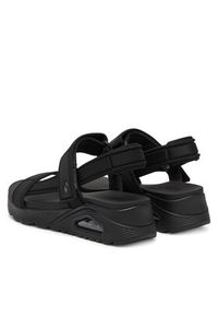 skechers - Skechers Sandały Uno-Summer Stand2 119813/BBK Czarny. Kolor: czarny. Materiał: materiał #6