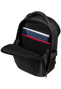 Samsonite 147139 1041 14.1'' PRO-DLX 6 czarny. Kolor: czarny. Materiał: skóra, materiał. Wzór: kolorowy. Styl: elegancki, biznesowy #3