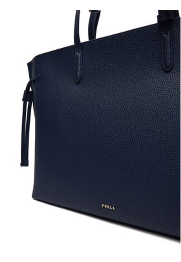 Furla Torebka Ava L WB02059 BX4329 CN 4858S Granatowy. Kolor: niebieski. Materiał: skórzane