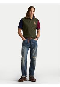 Polo Ralph Lauren Polo 710958777001 Zielony Classic Fit. Typ kołnierza: polo. Kolor: zielony. Materiał: bawełna #3