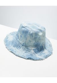 Ralph Lauren - RALPH LAUREN - Niebieskie kapelusz typu bucket. Kolor: niebieski. Materiał: bawełna #3