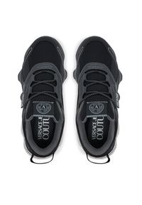 Versace Jeans Couture Sneakersy 79YA3SU3 ZSC95 899 Czarny. Kolor: czarny. Materiał: materiał #3