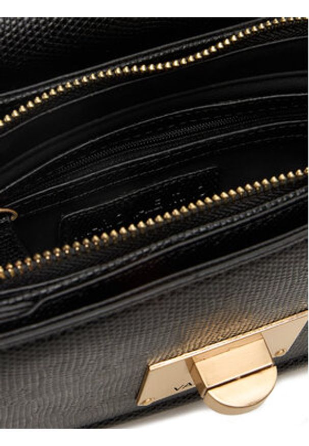 VALENTINO - Valentino Torebka Floren VBS9A910LUC Czarny. Kolor: czarny. Materiał: skórzane