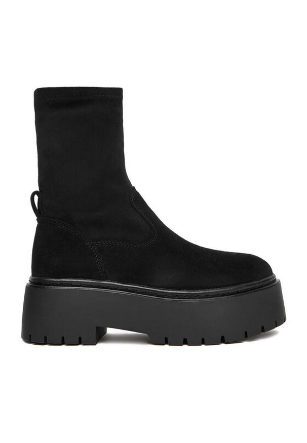 DeeZee Botki CEO-HY13123-48 Czarny. Kolor: czarny. Materiał: materiał