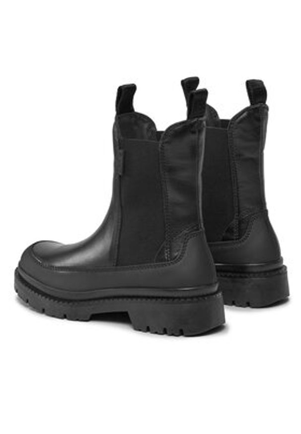 GANT - Gant Sztyblety Prepnovo Chelsea Boot 27551396 Czarny. Kolor: czarny. Materiał: skóra