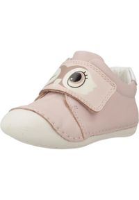 Geox - Buty GEOX B TUTIM Rose. Kolor: różowy. Materiał: skóra. Sport: turystyka piesza