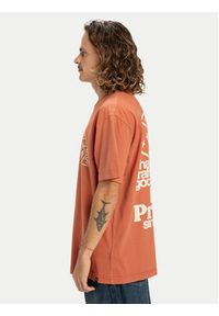 DC Shoes T-Shirt High Rollin EDYZT04367 Pomarańczowy Regular Fit. Kolor: pomarańczowy. Materiał: bawełna #4