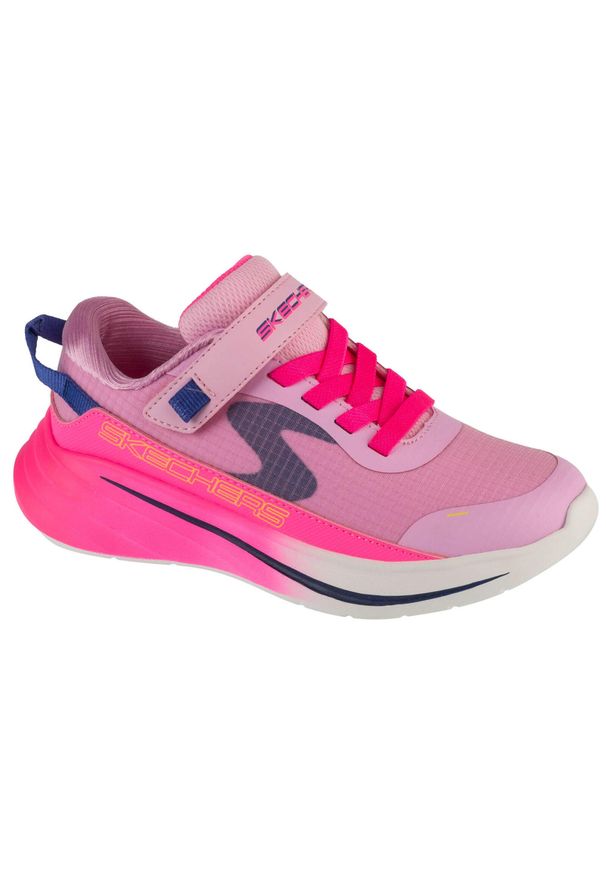 skechers - Buty sportowe Sneakersy dziewczęce, Wave 92 - Imara Lite. Kolor: różowy. Sport: turystyka piesza