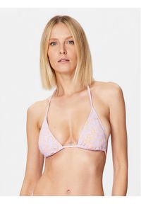 Roxy Góra od bikini ERJX304978 Fioletowy. Kolor: fioletowy. Materiał: syntetyk