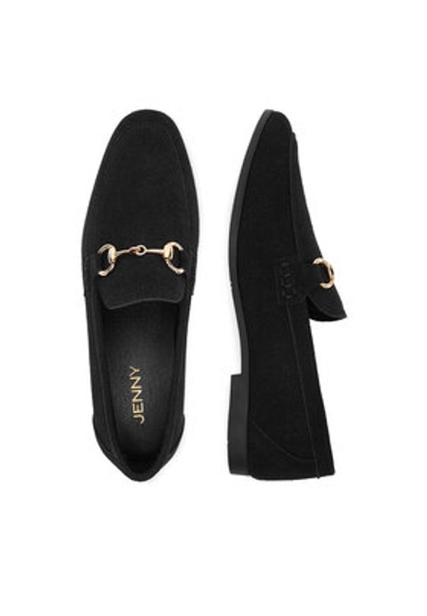 Jenny - JENNY Loafersy CEO-HY60163-9A Czarny. Kolor: czarny. Materiał: materiał, syntetyk