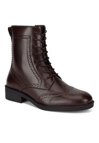 Gino Rossi - GINO ROSSI Trzewiki PIA-116099 Brązowy. Kolor: brązowy. Materiał: skóra #7