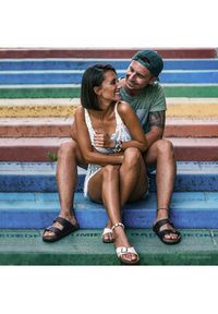 Birkenstock Klapki Arizona Birko-Flor 051791 Czarny. Kolor: czarny. Materiał: skóra #2