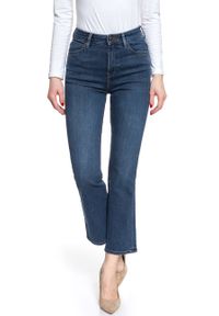 Lee - SPODNIE DAMSKIE LEE KICKED FLARE DARK ULRICH L30TDUIY 112106710 #7