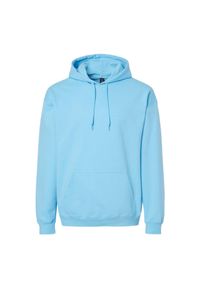 GILDAN - Bluza Z Kapturem Dla Dorosłych Unisex Softstyle Fleece Midweight. Typ kołnierza: kaptur. Kolor: niebieski